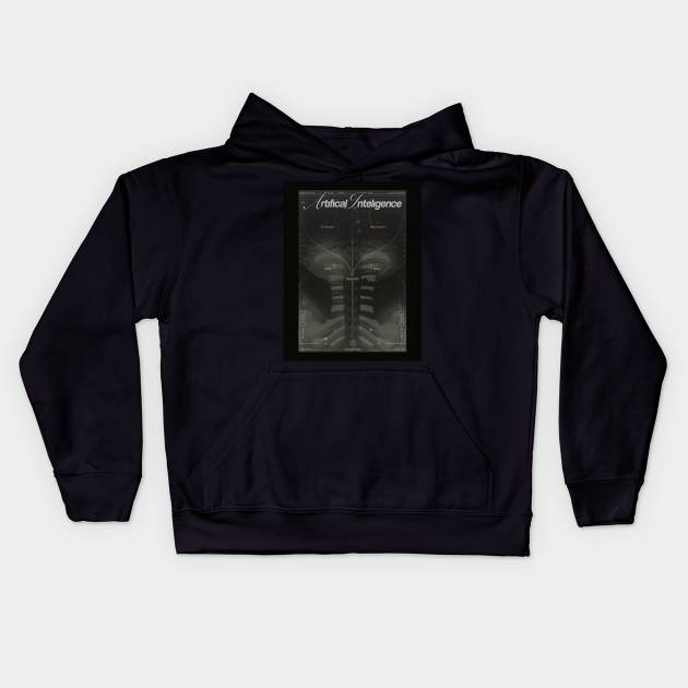 Artificial Intel Kids Hoodie by superpills